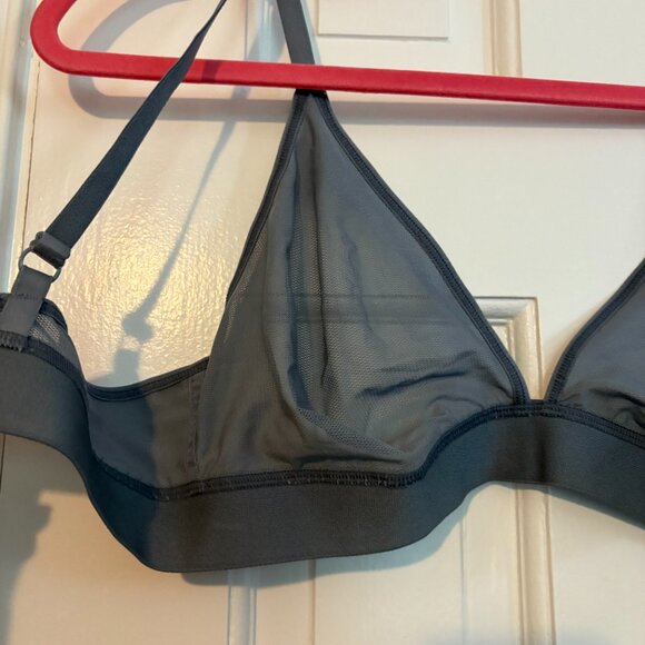 Negative Sieve Triangle Bra in Slate - Size 5 / XL - Picture 5 of 7